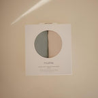 mushie Extra Soft Muslin Fitted Crib Sheet 2-Pack | 192 Thread Count | 28"x 52" - Image 4