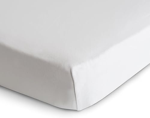 mushie Stretchy & Soft Crib Sheet | Fitted 28" x 52" - Image 2