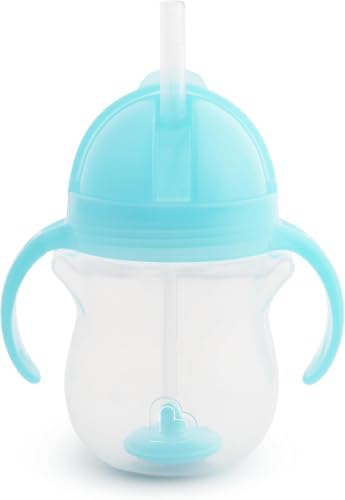 Munchkin Any Angle Sippy Cup for Toddlers, Spill Proof Weighted Straw Cup by Munchkin