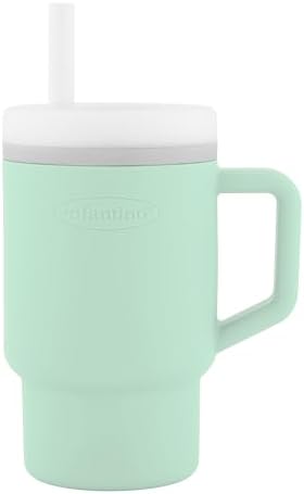 Infantino My 1st Tumbler 9 Oz Silicone Sippy Cup, Cool Mint by Infantino