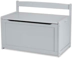 Melissa & Doug Toy Chest, Wooden Toy Storage Box - Image 3