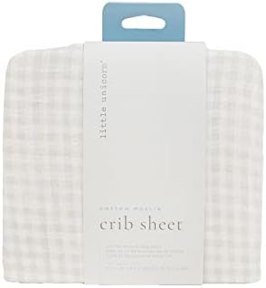 Little Unicorn Premium Crib Sheet | Breathable & Super-Soft Muslin Fabric - Image 3
