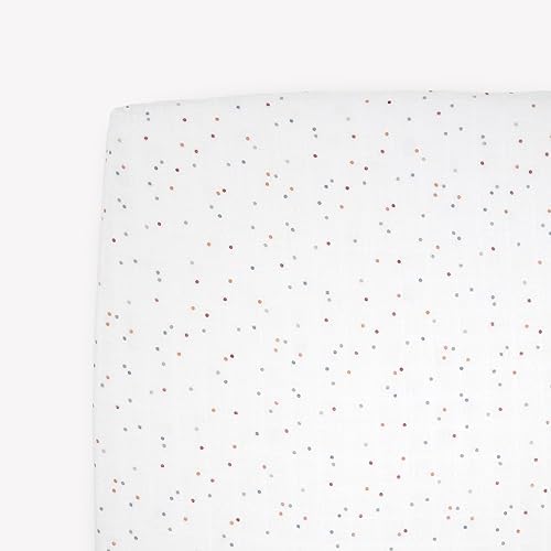 Little Unicorn Premium Crib Sheet | Breathable & Super-Soft Muslin Fabric by LittleUnicorn