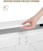 Hzuaneri 43" Modern Farmhouse Storage Chest and Bench | 55 Gal | 330lb Seat - Image 5