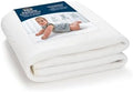 HALO Breathable Crib Mattress Cover – Quilted Mesh, Waterproof, Universal Fit by HALO
