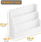 SpaceAid 3-Tier Scalloped Bookshelf, Montessori Bookcase - Image 2