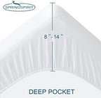 Twin XL Size Mattress Protector Waterproof, Absorbent Fitted Sheet - Image 3