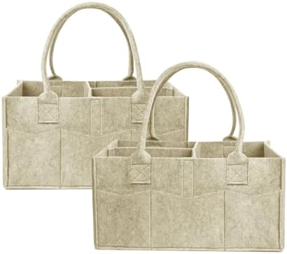 2 Pack Diaper Caddy Organizer, Portable Baby Caddy Organizer by Unknown