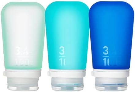 humangear GoToob+ 3-Pack, Mint/Aqua/Teal by humangear