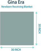 Gina Era Flannel Receiving Blankets, Baby Swaddle Blankets 100% Cotton 4 Pcs - Image 3