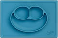 ezpz Happy Mat - 24 Months+ - 100% Silicone Suction Placemat + Divided Plate - by ezpz