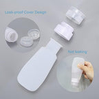 2 Pcs Silicone Travel Bottles, 1.3oz Leak Proof Refillable Squeeze Containers - Image 2