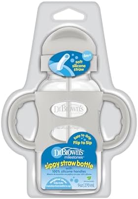Dr. Brown's Wide-Neck Sippy Straw Bottle - Image 2