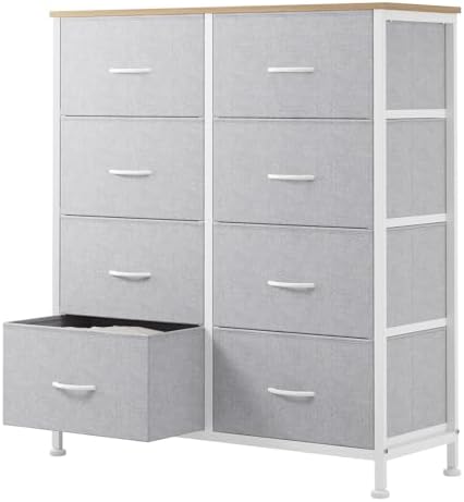 Sweetcrispy 8 Drawer Fabric Dresser by Sweetcrispy