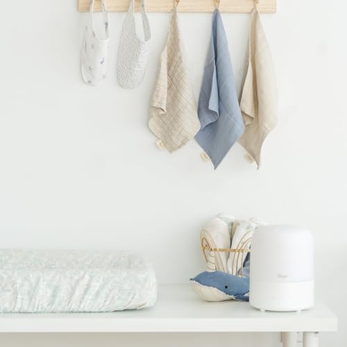 Crane Baby Changing Pad Cover, 100% Cotton Sateen Exterior Change Pad Cover - Image 3