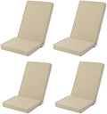 Adirondack Chair Cushions Set of 4 by Unknown