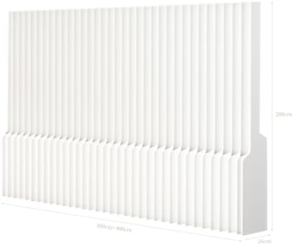 Paper Foldable Paper Room Divider Wall, Adjustable Privacy Screen, Lightweight - Image 2