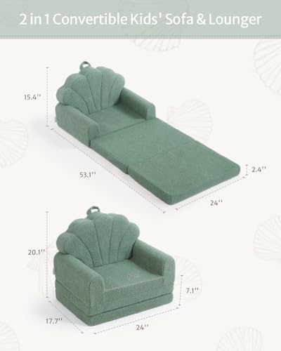 2-in-1 Toddler Couch and Baby Splat Mat - Image 3