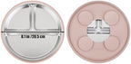 PandaEar 3 Pack Stainless Steel Baby Suction Plates, Divided Toddler Plate - Image 5