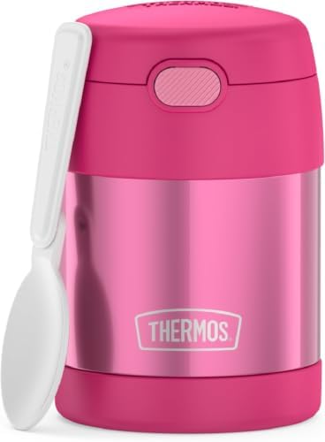 THERMOS FUNTAINER Insulated Food Jar, 10 Ounce, Kid Friendly Food Jar by Thermos