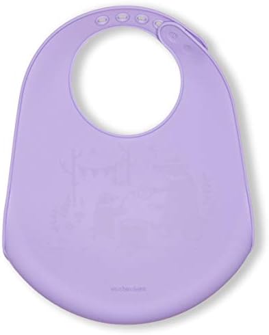 Modern Twist Bucket-Bib 100% Food-Grade Silicone, Waterproof and Reusable - Image 2