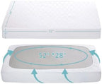 American Baby Company Waterproof Fitted Crib Mattress Protector 52" x 28" - Image 3