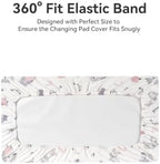 TILLYOU Changing Pad Cover Set in Soft Jersey Material - Image 6