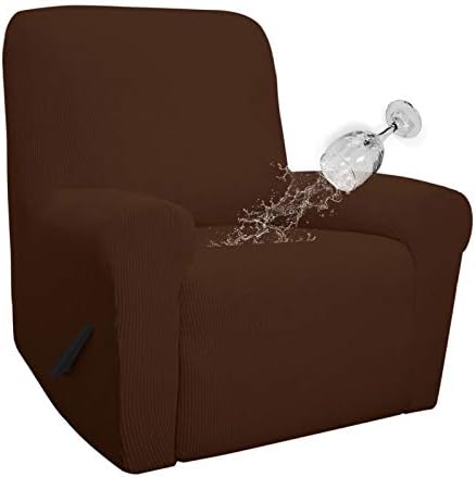 Easy-Going 100% Waterproof Recliner Chair Cover，1-Piece Recliner Slipcover by Easy-Going