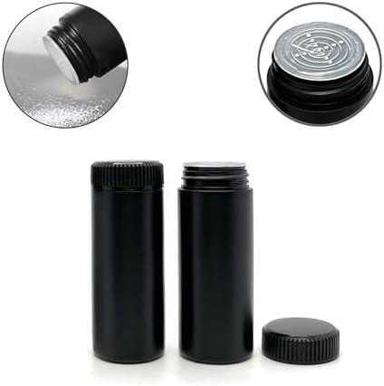 6pcs Plastic Loose Powder Bottle, Mini Empty Talcum Bottle Refillable Cosmetic - Image 4