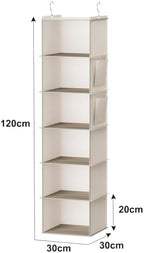 YOUDENOVA Hanging Closet Organizer and Storage - Image 3