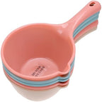 Plastic Water Ladle Set of 5 by PRETYZOOM
