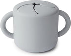 mushie Silicone Snack Cup | Spill Proof Food Container by mushie