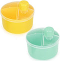 Accmor Formula Dispenser On The Go, Non-Spill Rotating Four-Compartment Formula by Accmor