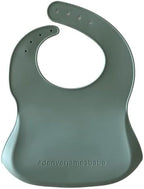 Denver James Silicone Feeding Bibs | Dishwasher Safe. Waterproof. Adjustable. - Image 2