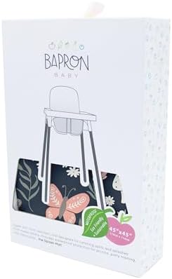 BapronBaby Butterfly Garden Waterproof Splash Mat Catch All Floor Cover - Image 6