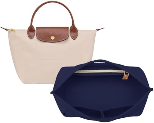 OPPOSHE Purse Organizer Insert for Longchamp Le Pliage, Premium Felt Long Champ by OPPOSHE
