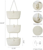 TeoKJ 3-Tier Hanging Baskets for Storage - Image 2