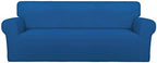 PureFit Stretch Couch Covers for Sofa Large Sofa Slipcovers Classic Blue by PureFit