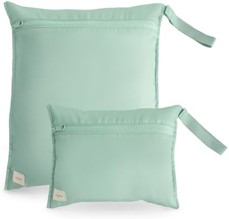 mushie Water Resistant Wet Bags | Large & Small Reusable Storage Bag by mushie