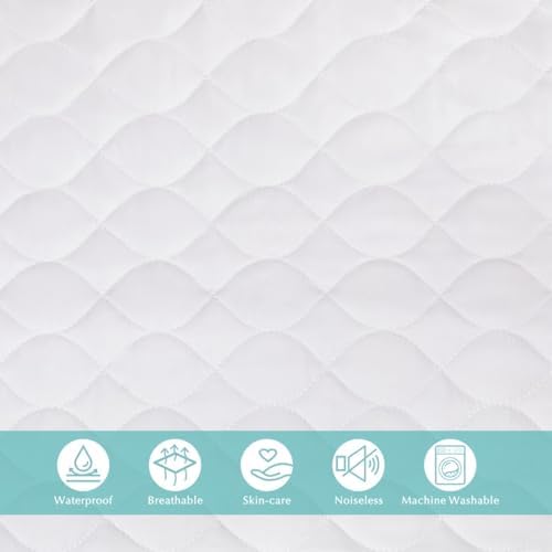 American Baby Company Waterproof Pack and Play Mattress Protector 39" x 27" - Image 3