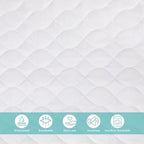 American Baby Company Waterproof Pack and Play Mattress Protector 39" x 27" - Image 3