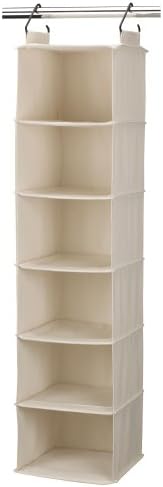 Household Essentials Cedarline 6‑Shelf Hanging Closet Organizer in Heavy‑Duty by HouseholdEssentials