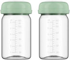 Breastmilk Storage Bottles Collection Bottles, 6oz Wide-Neck Breast Milk by Unknown