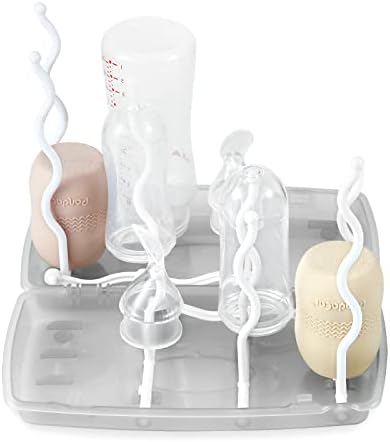 PandaEar Travel Baby Bottle Drying Rack, Portable Collapsible, Space Saving - Image 2