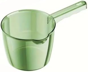 Transparent Water Scoops Plastic Water Ladle Long Handle Water Spoon Bath Ladle by Unknown