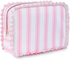 Ruffled Makeup Bag by EMBRUNIONCE