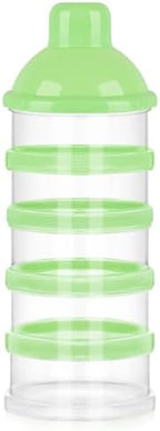 Accmor Formula Dispenser On The Go, 5 Compartments Stackable Formula Container by Accmor