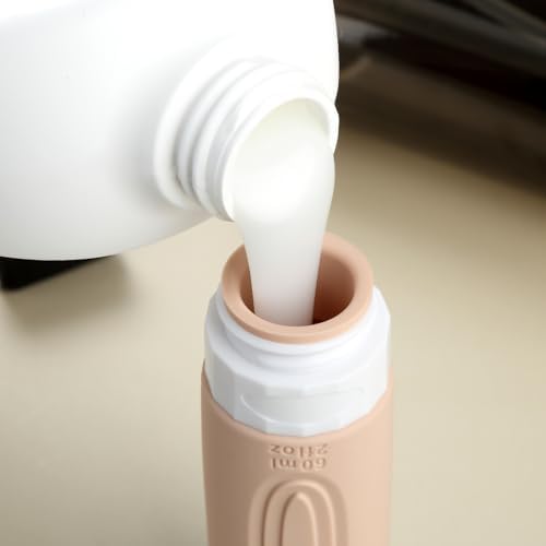 Mrsdry Travel Bottles for Toiletries, Tsa Approved 2oz Travel size Bottles - Image 3