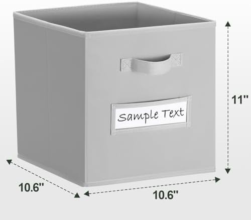 11x11 storage cube bins Foldable Fabric storage cubes - Image 2