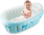 PandaEar Inflatable Baby Bathtub, Portable Travel Bath Tub - Image 6